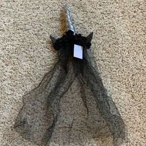 Topshop Unicorn Head Band with Veil